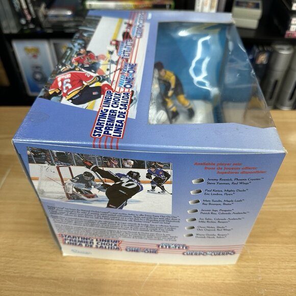 1997 Kenner Starting Line Up Freeze Frame Mats Sundin & Ray Bourque NHL Bruins - Picture 6 of 8